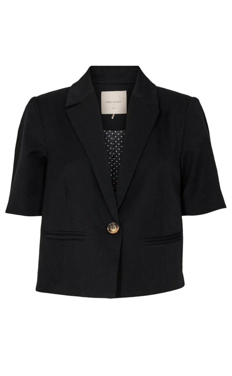 Freequent Blazer - Kitty Short - Black