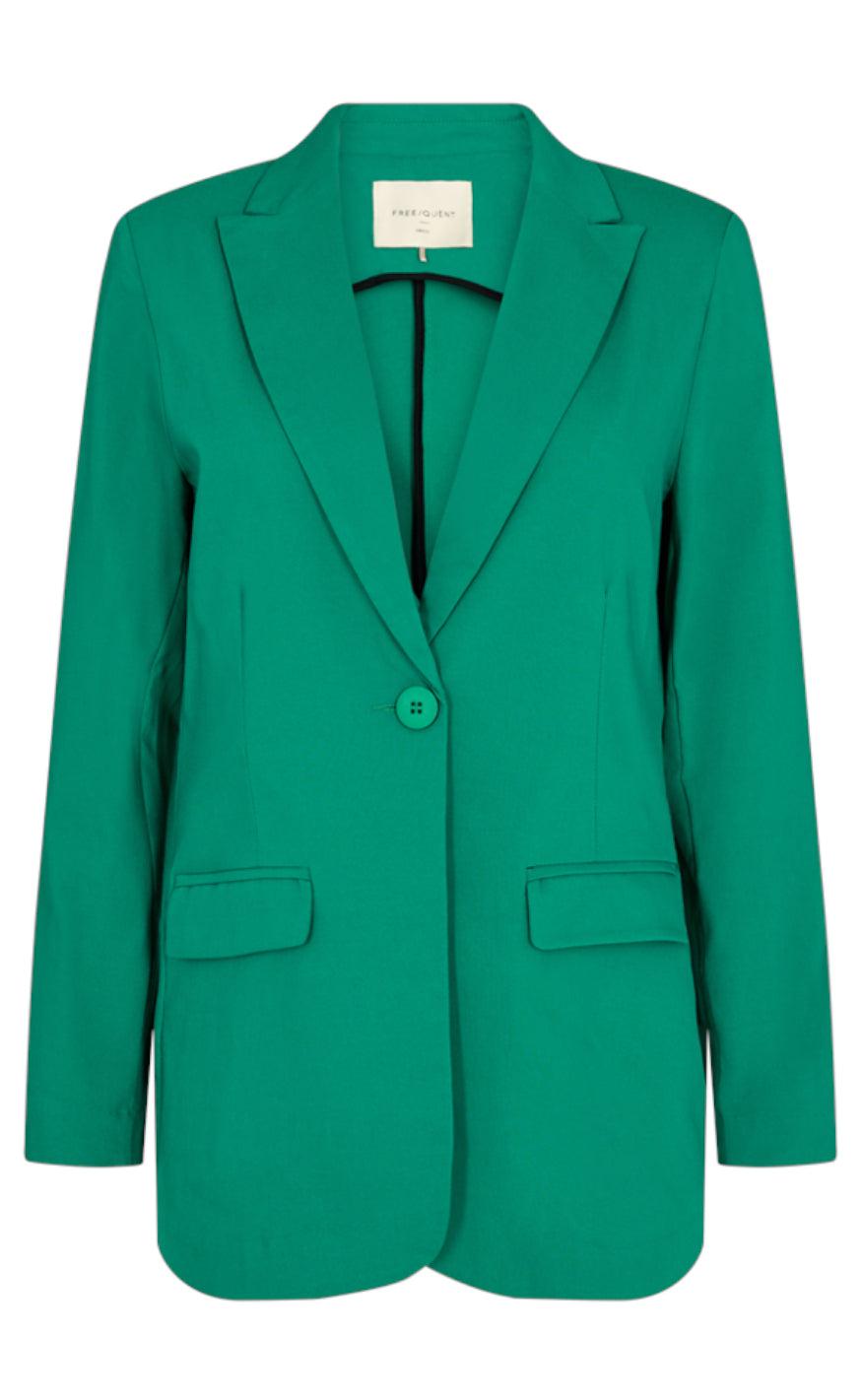 Freequent Blazer - Solvej - Pepper Green