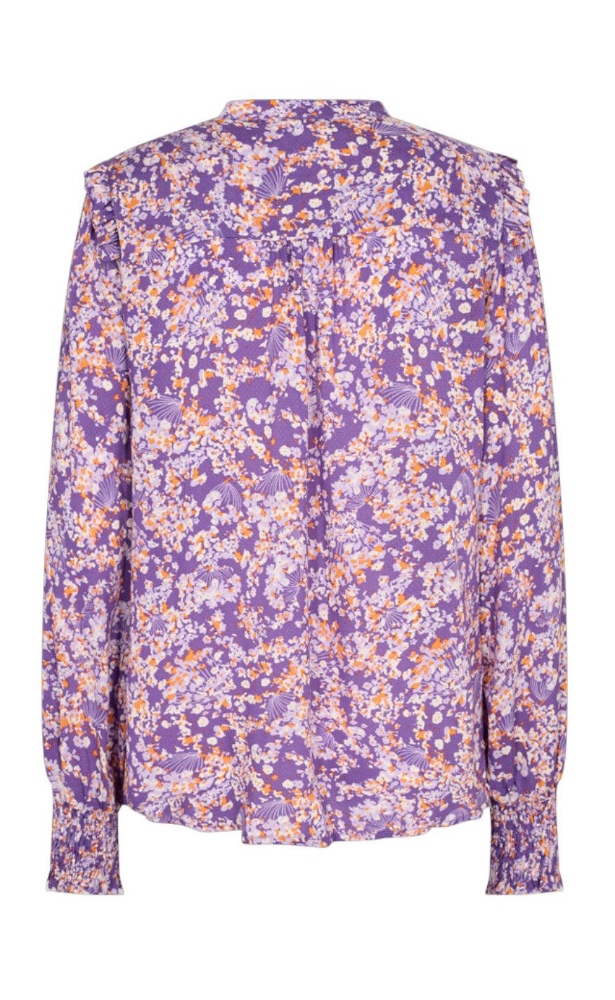 Freequent Bluse - Adney - Royal Lilac W. Lavendula