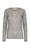Freequent Bluse - Babara - Seedpearl W. Black