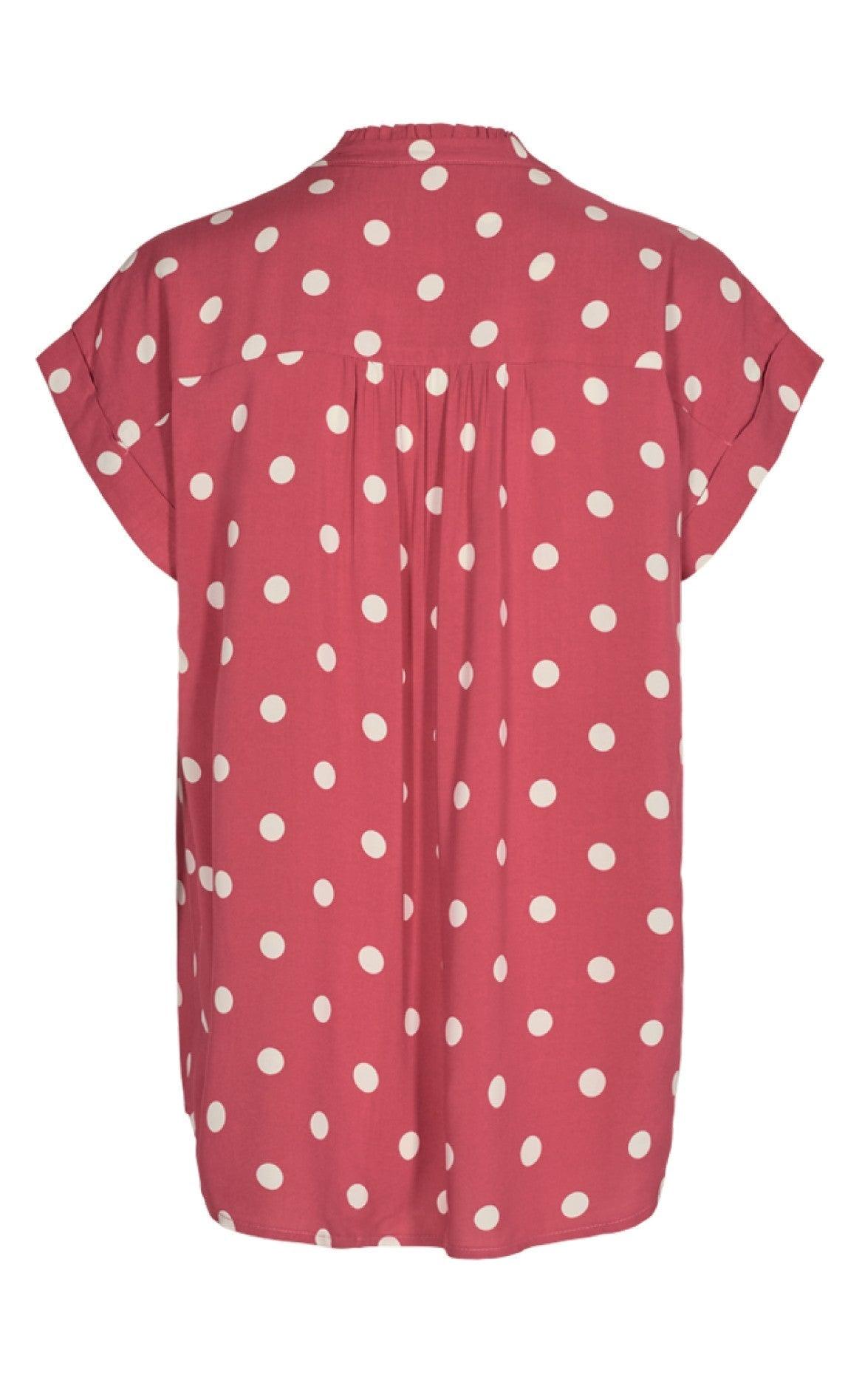Freequent Bluse - Dut - Garnet Rosew. Sand