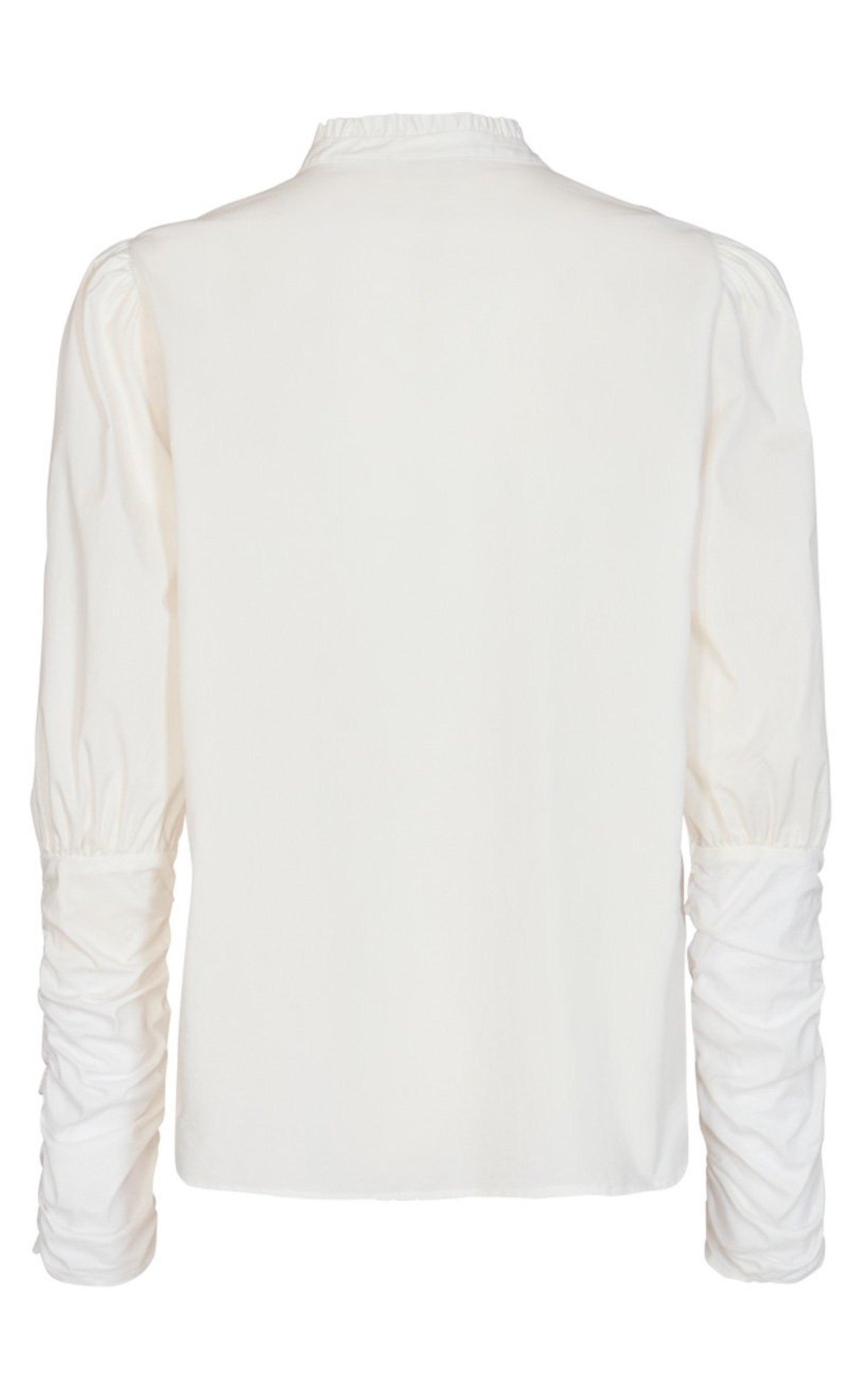 Freequent Bluse - Frances Flounce - Offwhite