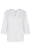 Freequent Bluse - Lava - Brilliant White