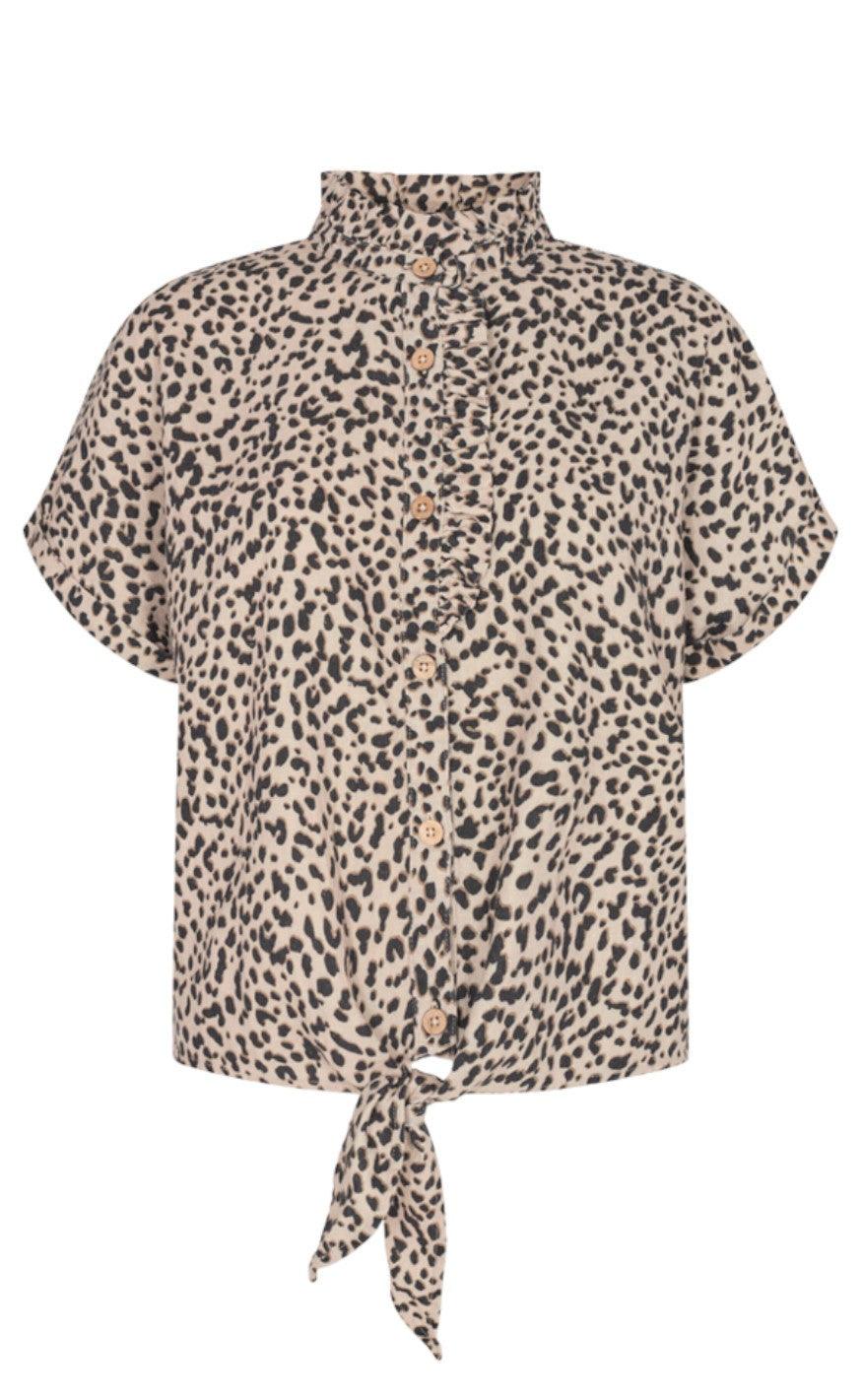 Freequent Bluse - Lavara - Black Mix