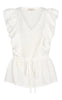 Freequent Bluse - Lollo - Off White