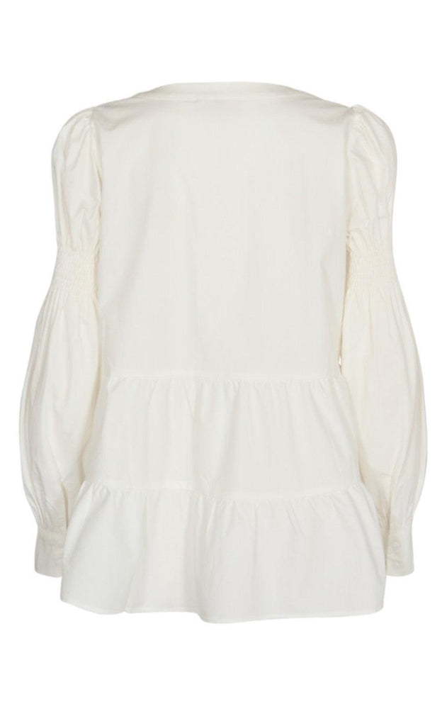 Freequent Bluse - Rhinay - Off White