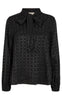 Freequent Bluse - Stunning - Black