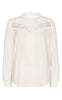 Freequent Bluse - Sweetly - Off White
