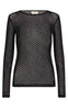 Freequent Bluse - Vally - Black Dot