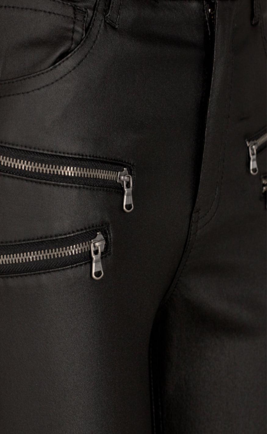 Freequent Bukser - Aida Cooper 7/8 - Black