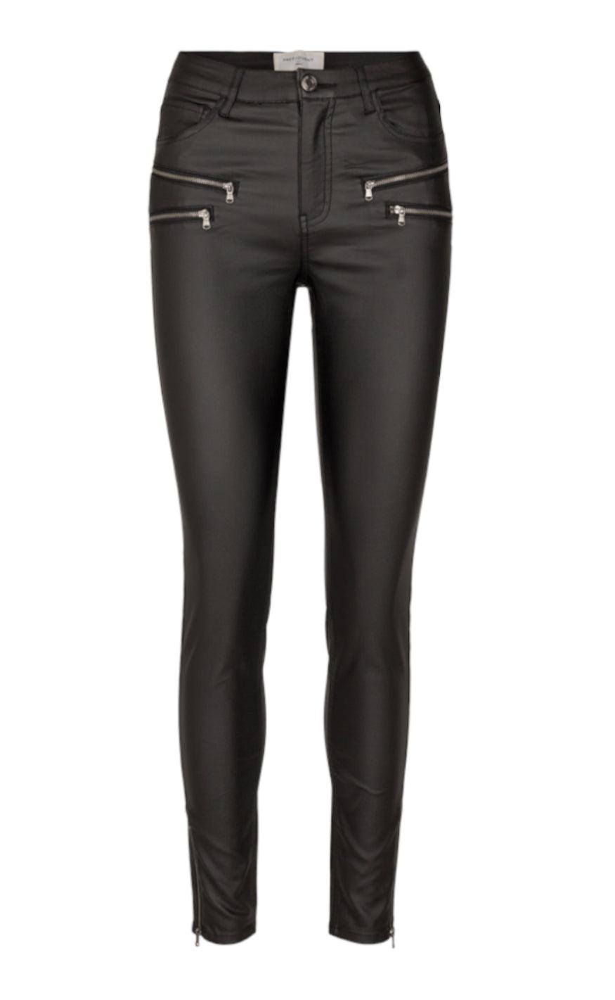 Freequent Bukser - Aida Cooper 7/8 - Black