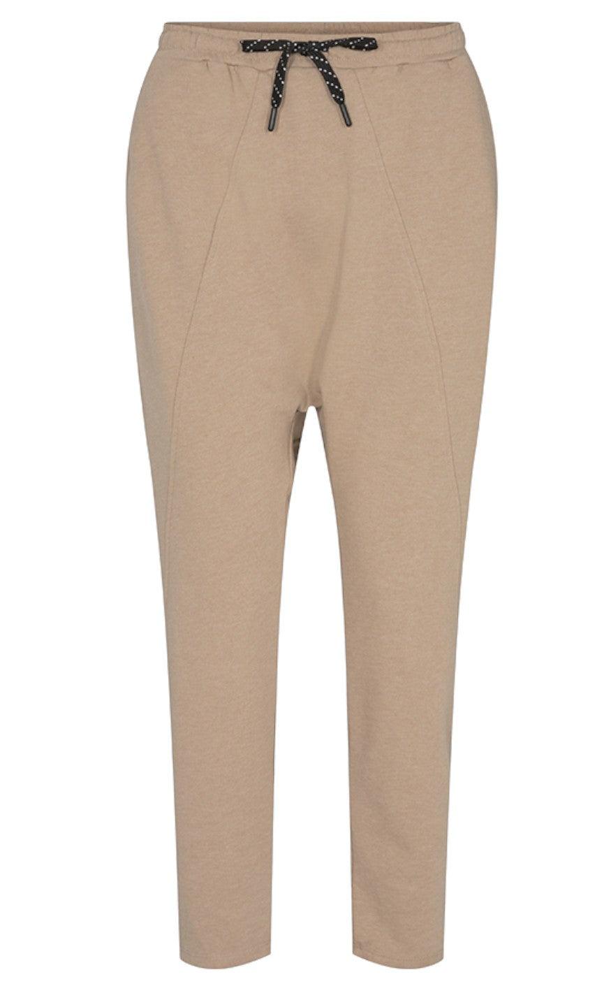 Freequent Bukser - Chillax - Silver Mink Melange