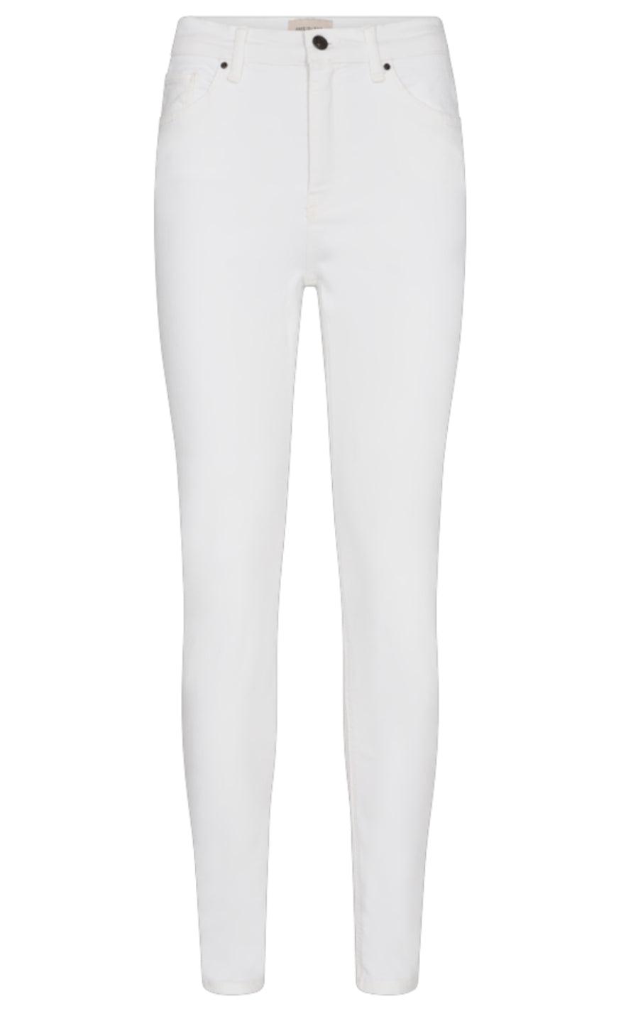 Freequent Bukser - Harlow - Bright White Denim