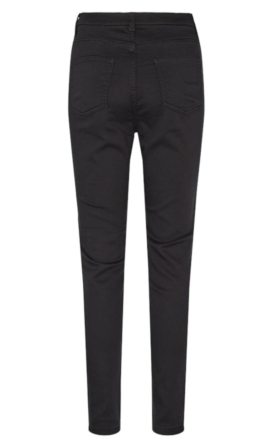 Freequent Bukser - Harlow Twill - Black