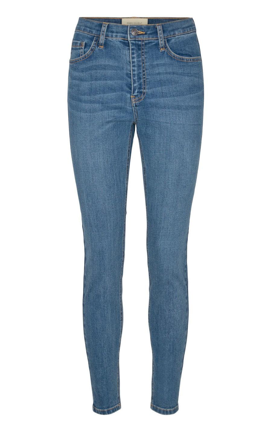 Freequent Bukser - Harlow - Vintage Blue