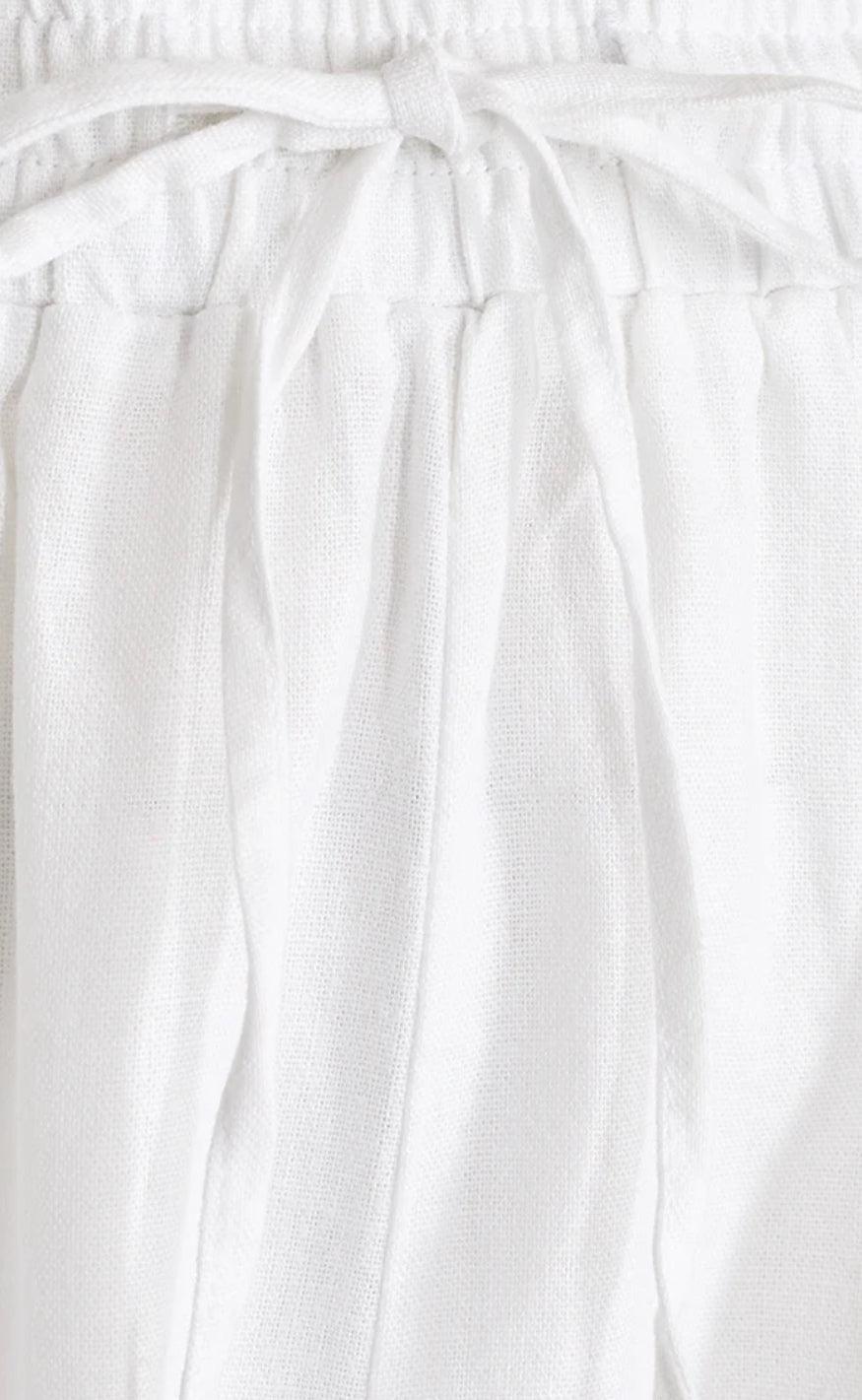 Freequent Bukser - Lava Ankle - Brilliant White