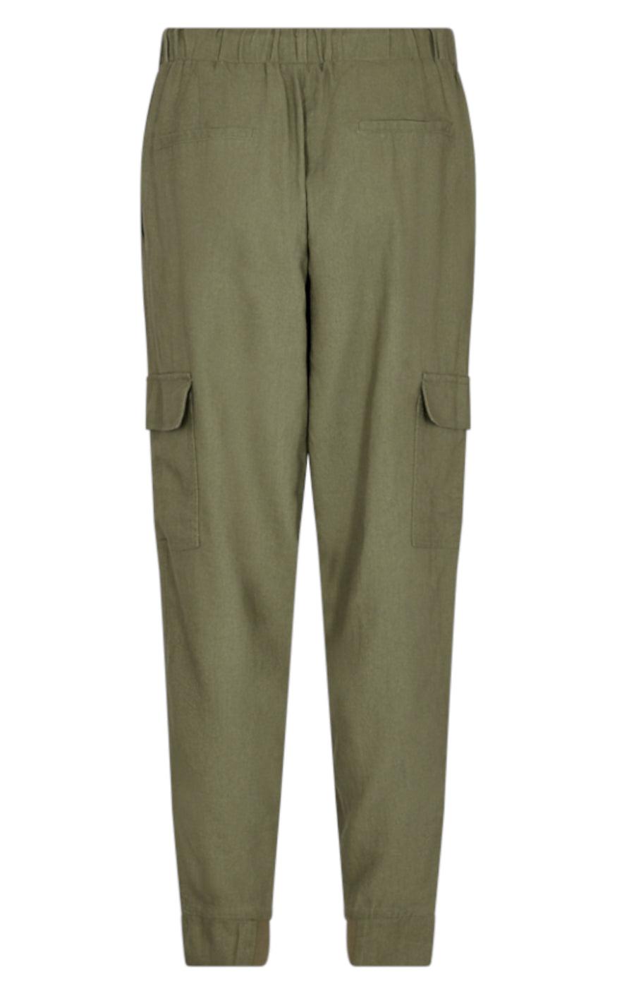 Freequent Bukser - Lava Cargo - Deep Lichen Green