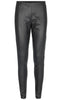 Freequent Bukser - Lexie PU - Black
