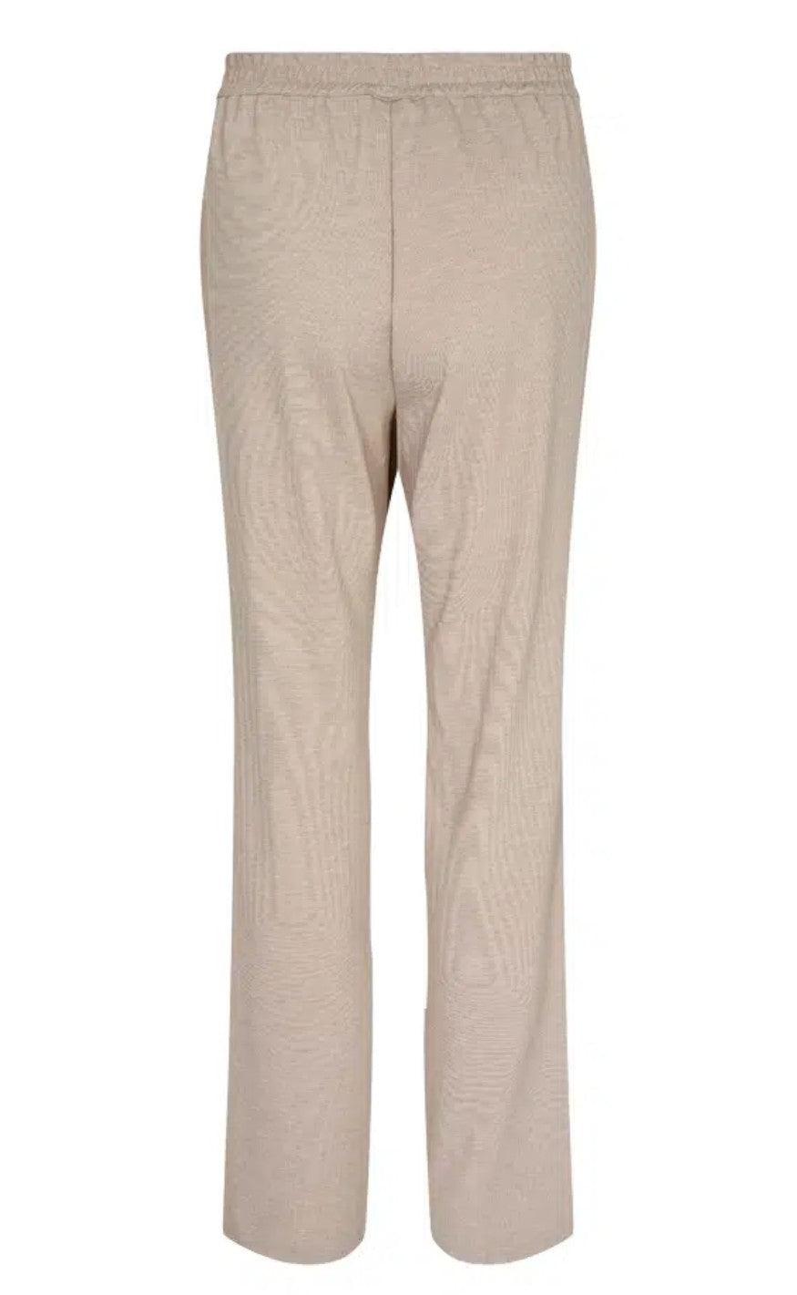 Freequent Bukser - Nanni Flare - Silver Mink Melange