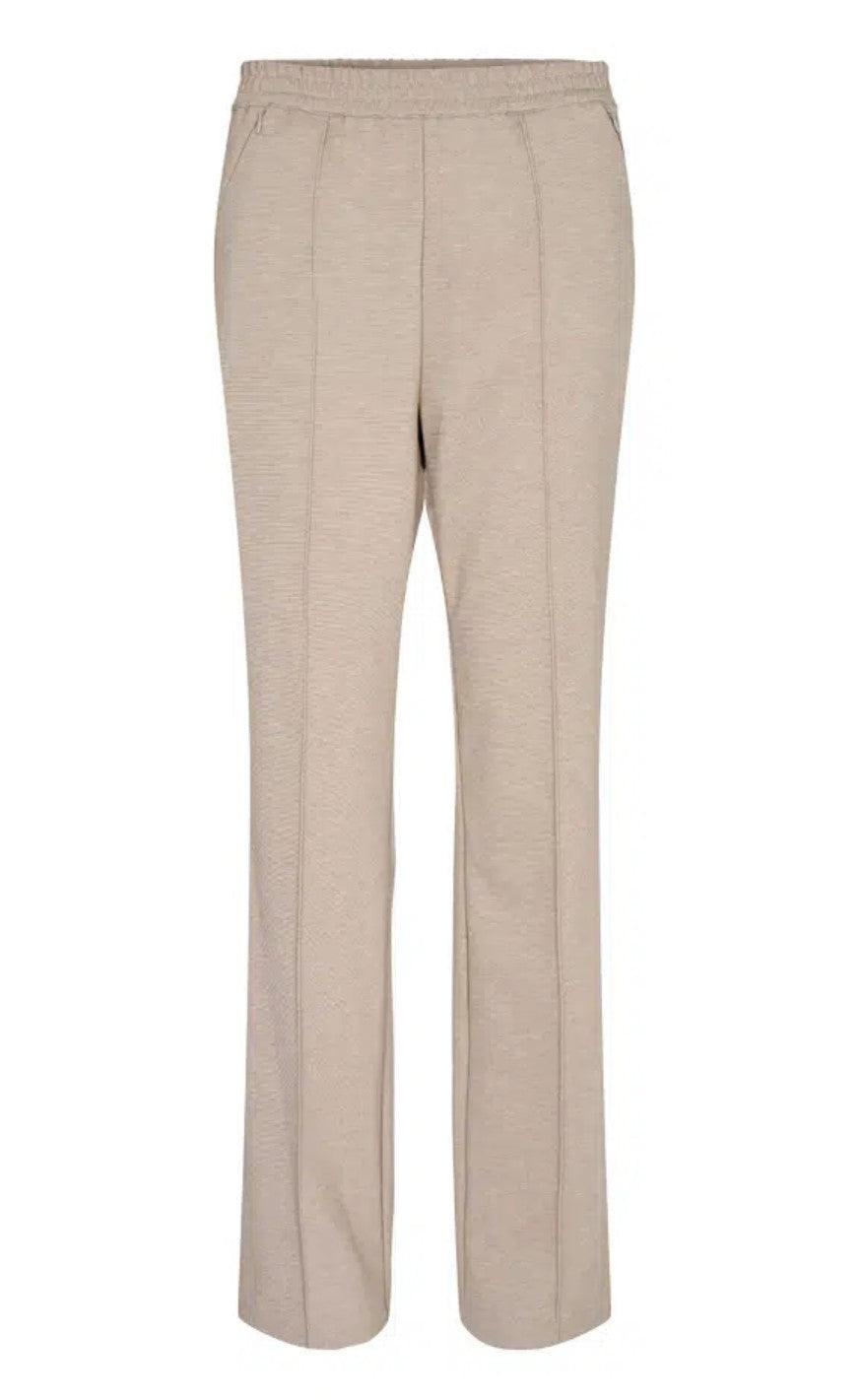 Freequent Bukser - Nanni Flare - Silver Mink Melange