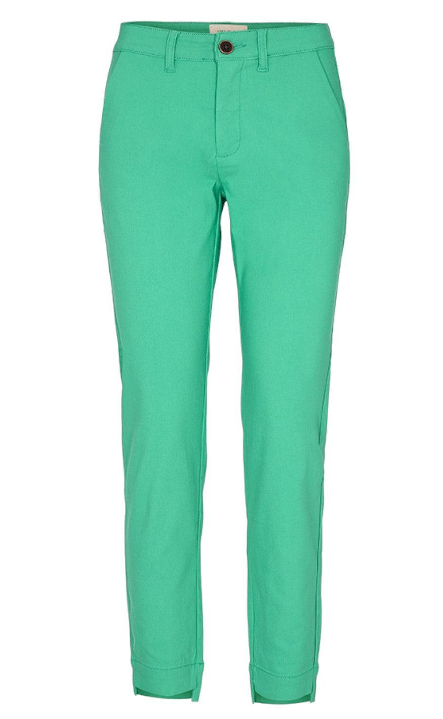 Freequent Bukser - Rex Ankle - Ming Green