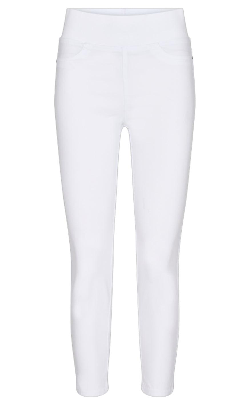 Freequent Bukser - Shantal 7/8 Power - Bright White