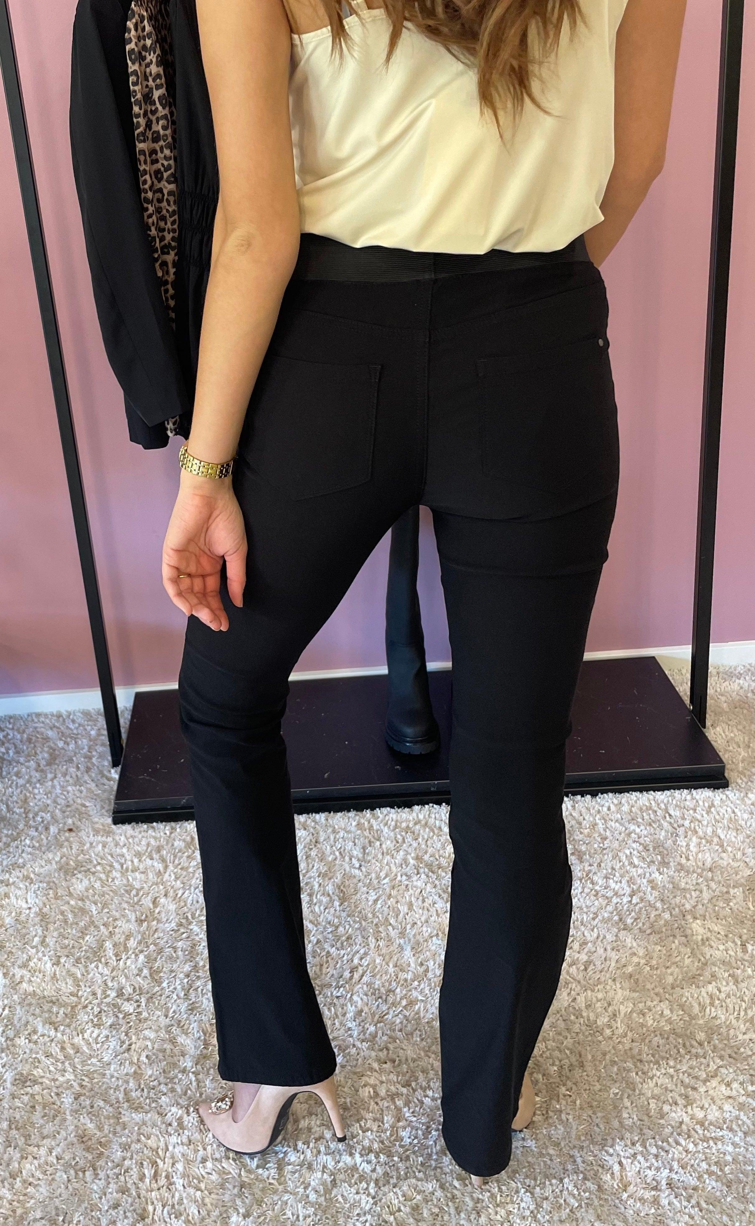 Freequent Bukser - Shantal Bootcut Power - Black