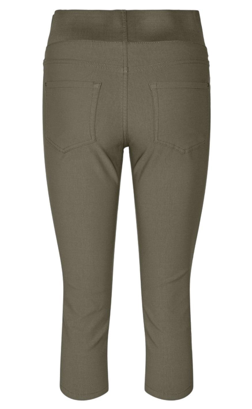 Freequent Bukser - Shantal Ca Power - Dusty Olive
