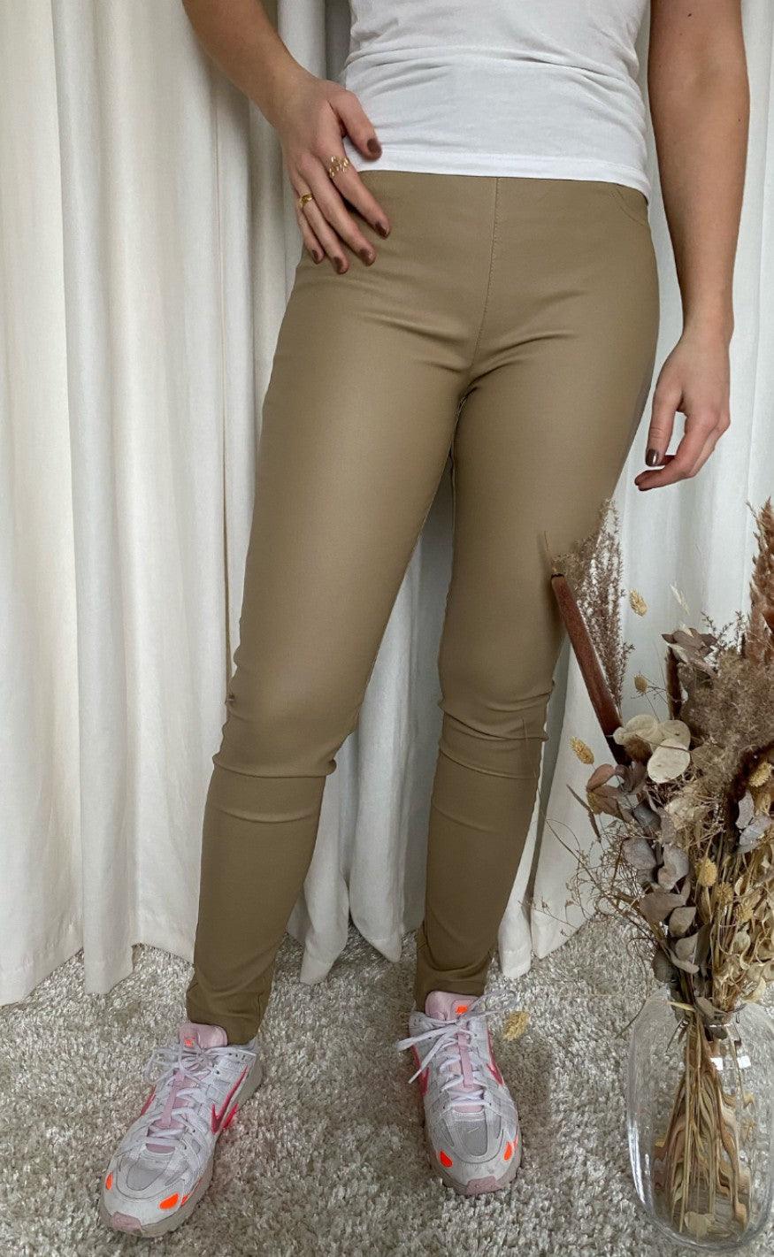 Freequent Bukser - Shantal Cooper - Beige Sand