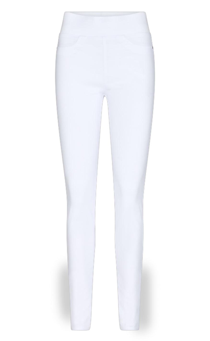 Freequent Bukser - Shantal Power - Bright White