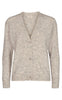 Freequent Cardigan - Hilla Diamond - Silver Mink Melange