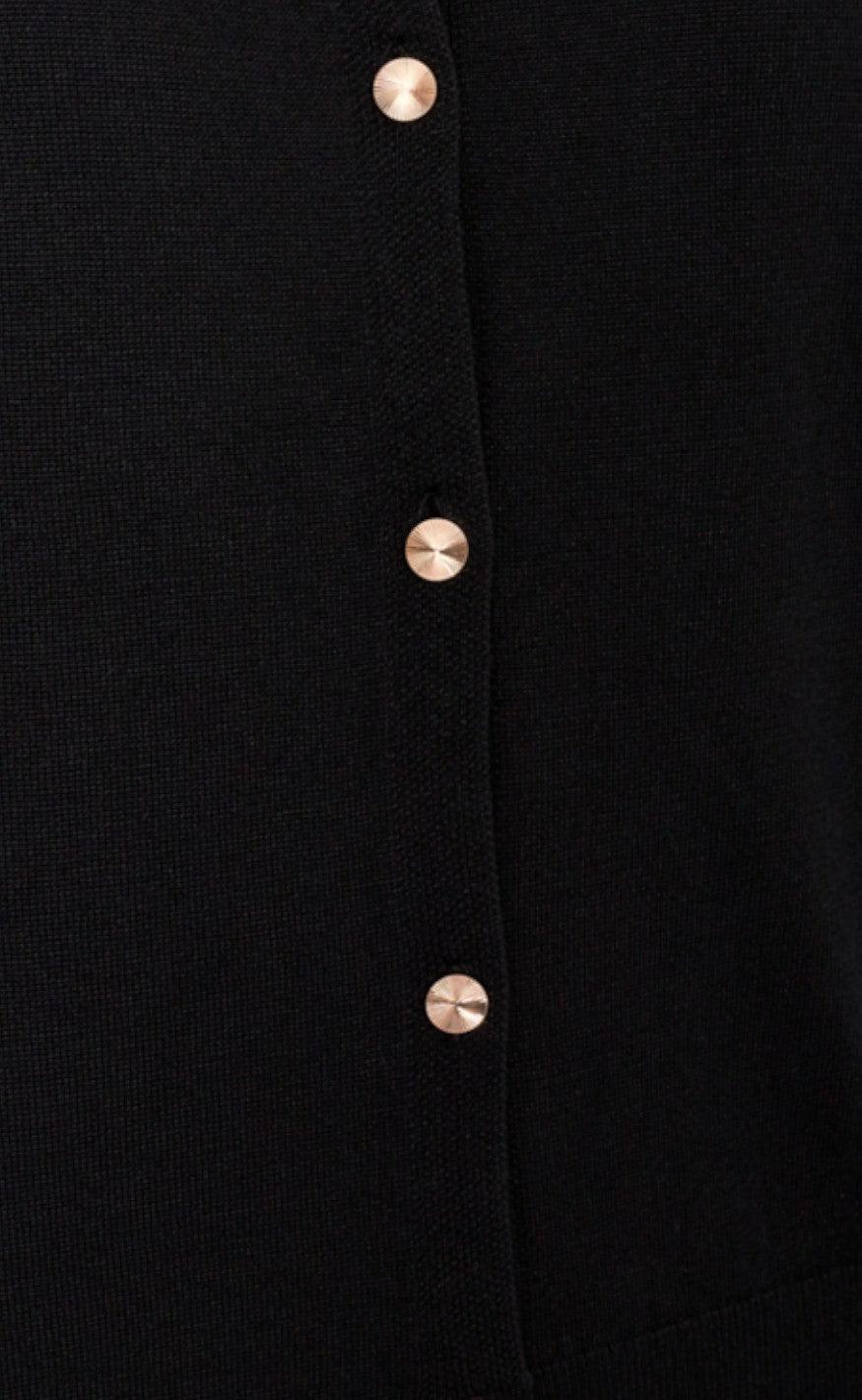 Freequent Cardigan - Katie - Black