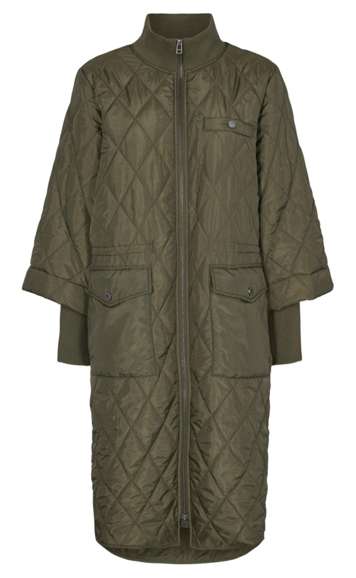 Freequent Jakke - Profy - Olive Night