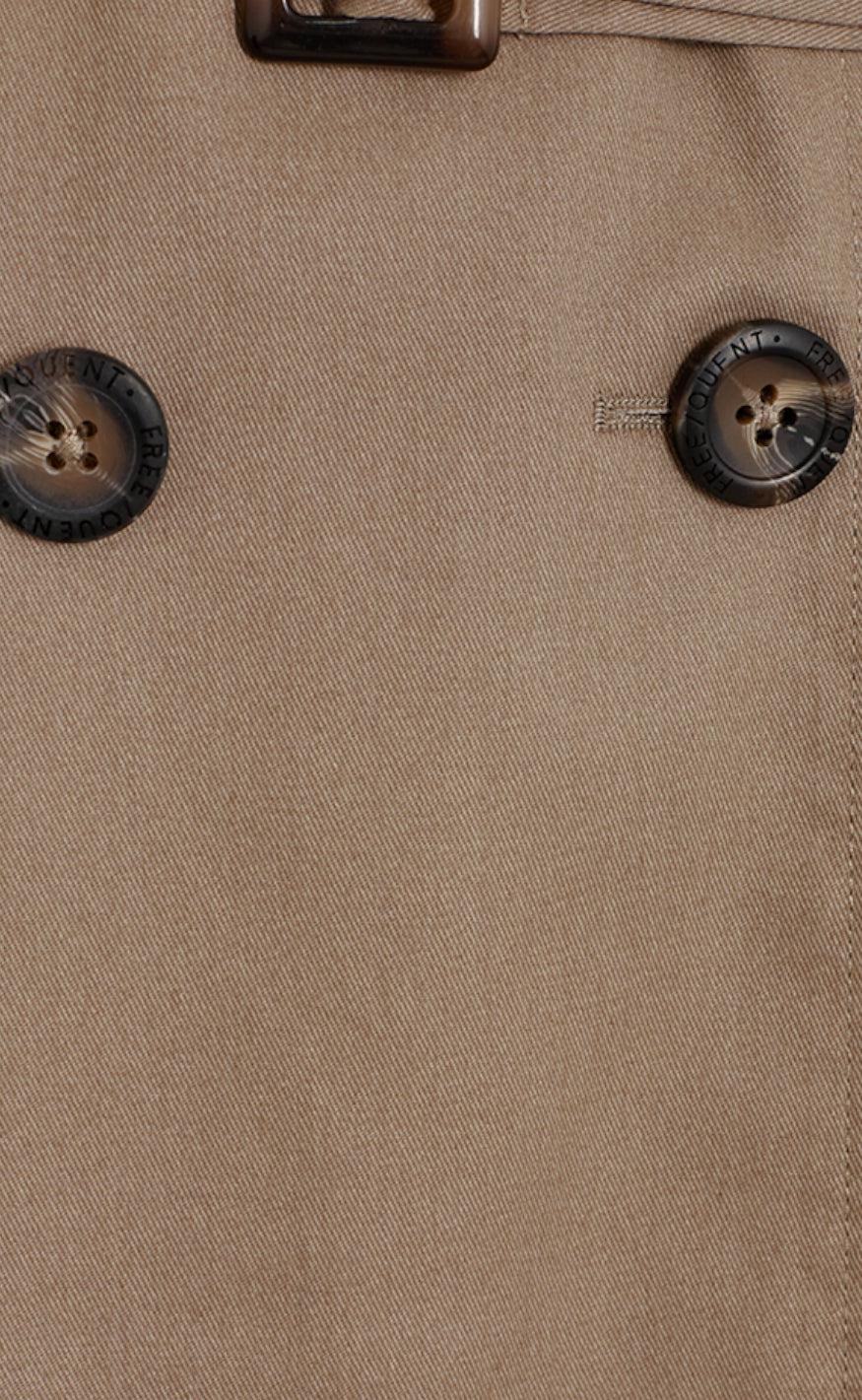Freequent Jakke - Tuksy - Dessert Taupe
