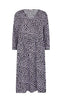 Freequent Kjole - Adney - Black With Lavender