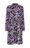 Freequent Kjole - Adney - Purple Sapphire w. Black
