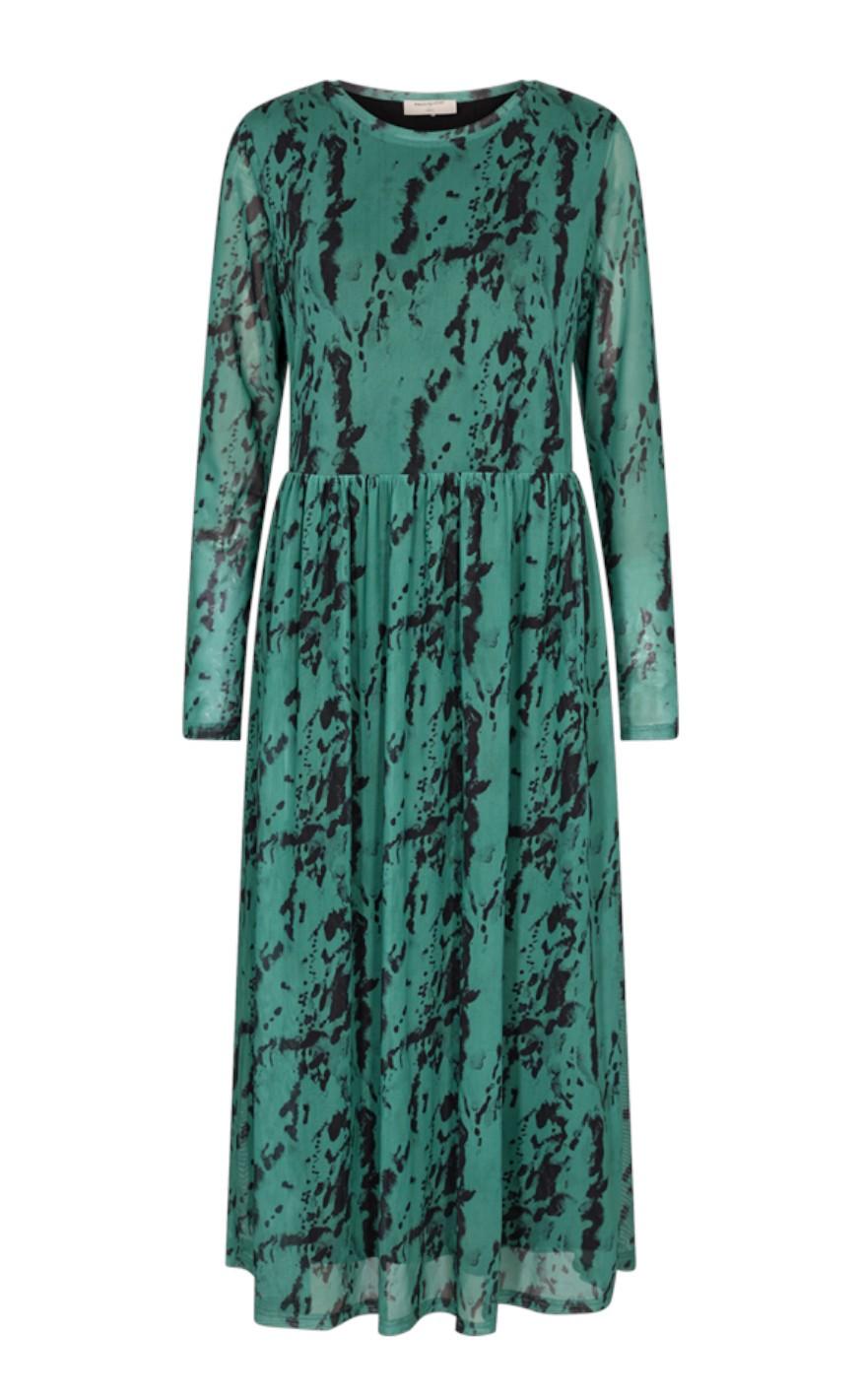Freequent Kjole - Annah - Fir With Black
