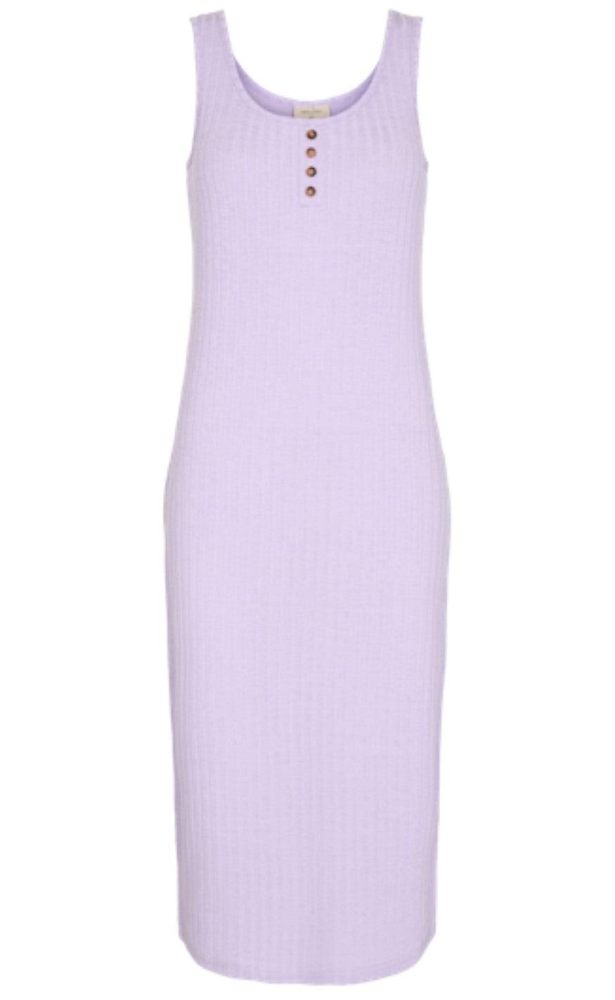 Freequent Kjole - Basac - Pastel Lilac