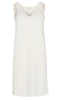 Freequent Kjole - Bicco Rib - Off White
