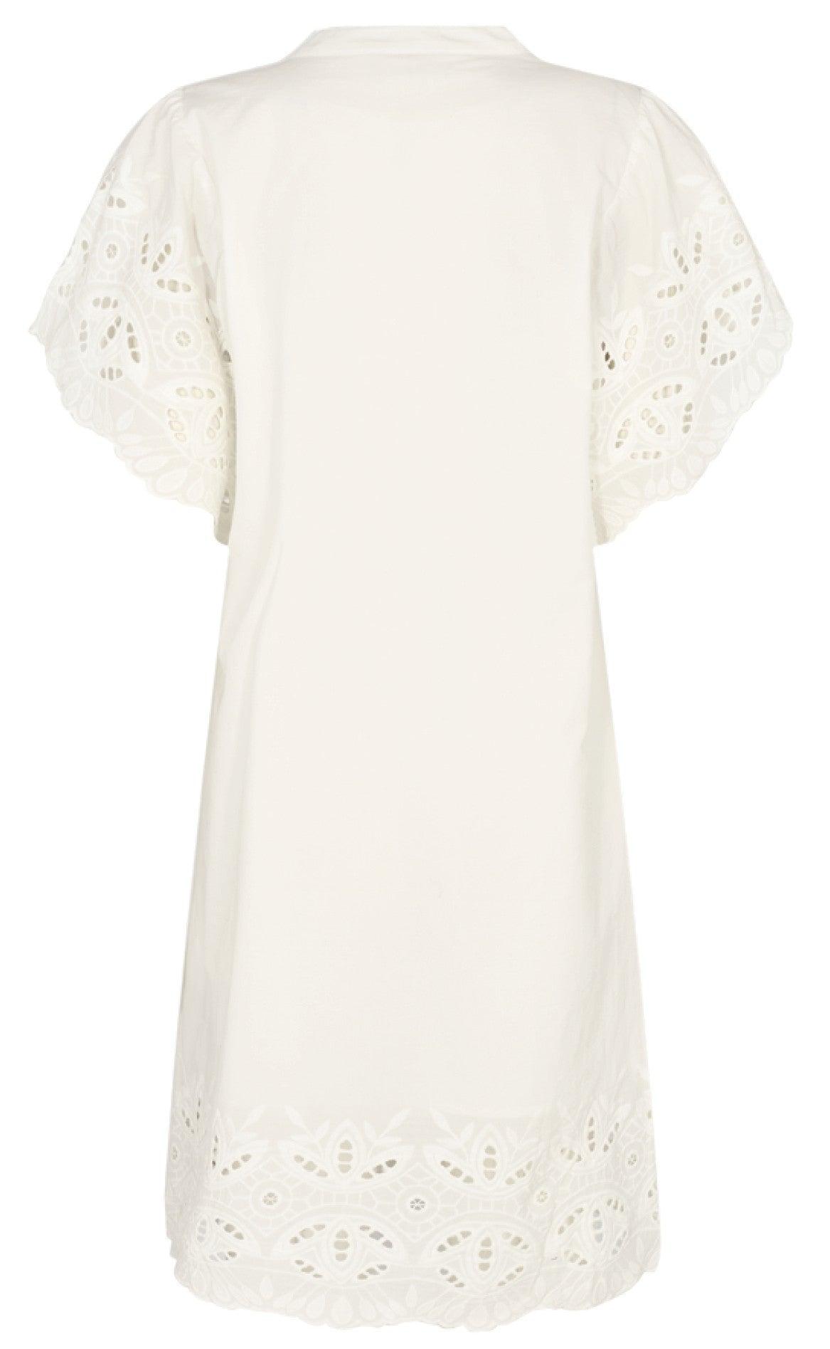 Freequent Kjole - Caro - Brilliant White