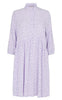 Freequent Kjole - Dotted - Pastel Lilac Mix