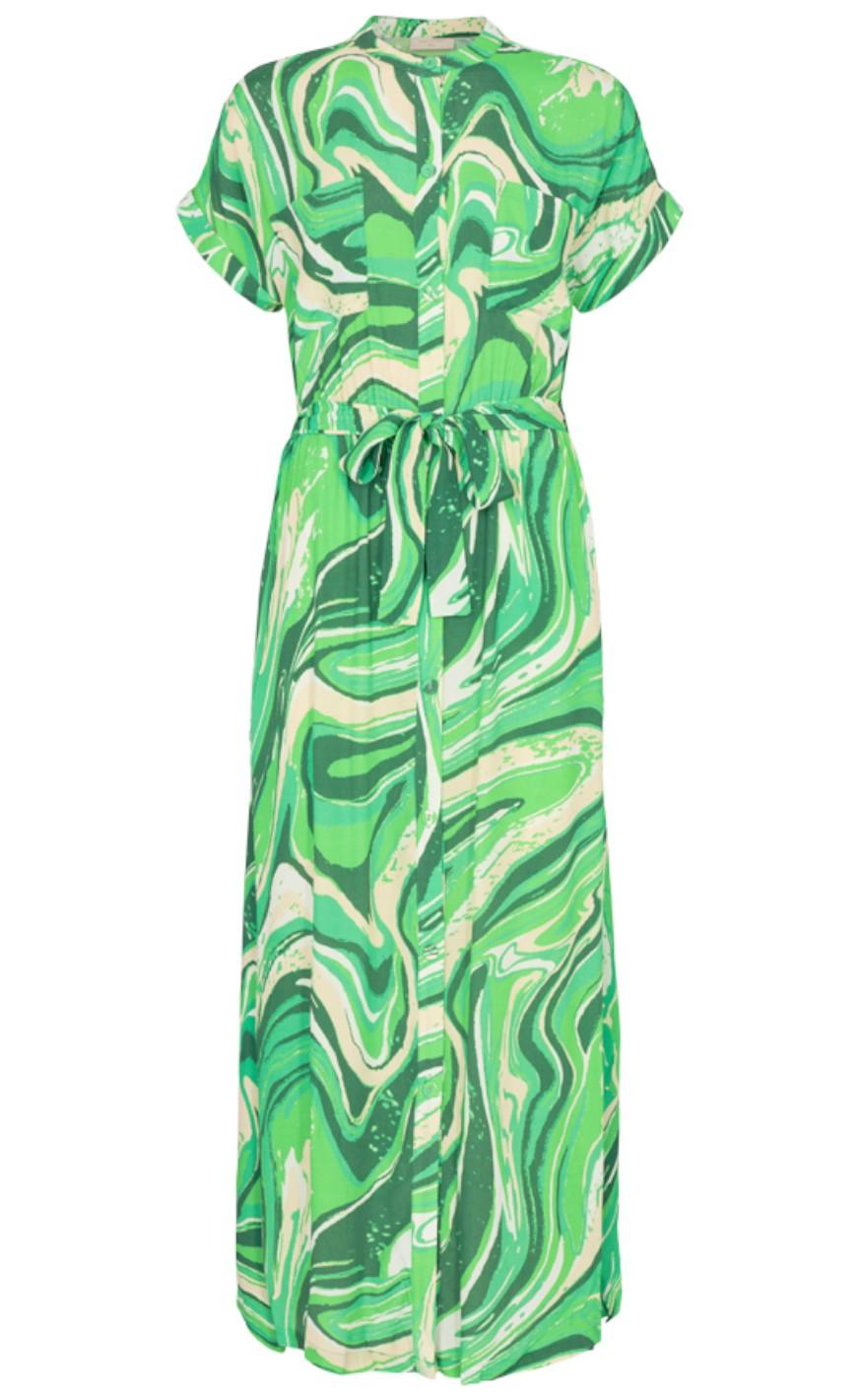 Freequent Kjole - Georgia - Ming Green Mix