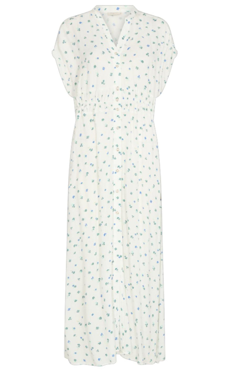 Freequent Kjole - Heline - Off White W. Marina