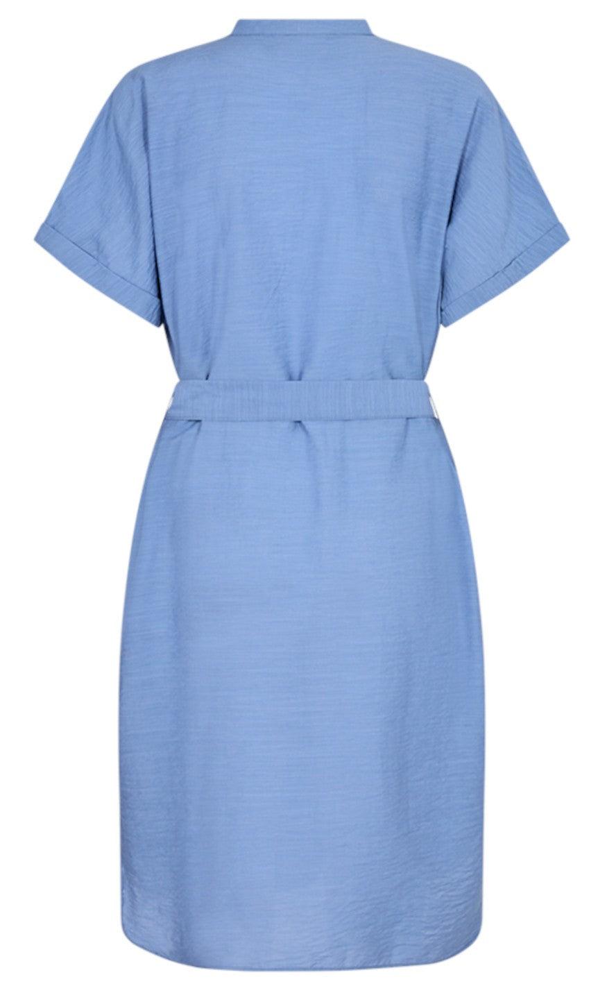 Freequent Kjole - Laviva - Chambray Blue
