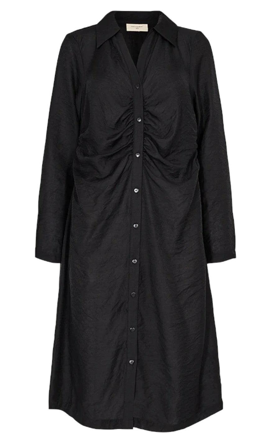 Freequent Kjole - Leonie - Black