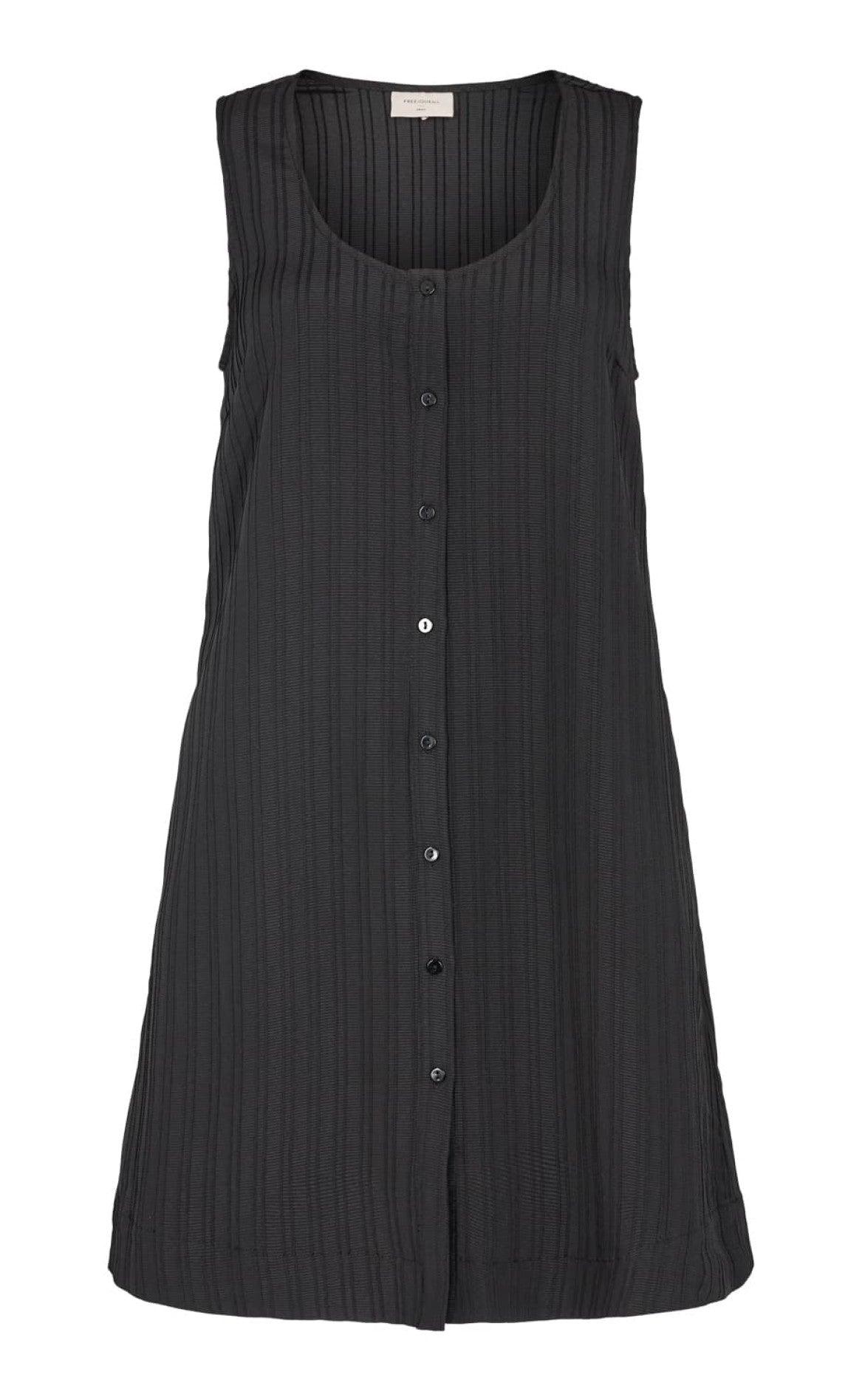 Freequent Kjole - Linay - Black
