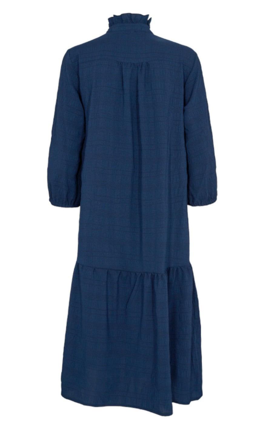 Freequent Kjole - Melisse - Navy