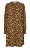 Freequent Kjole - Petra - Butternut w. Black