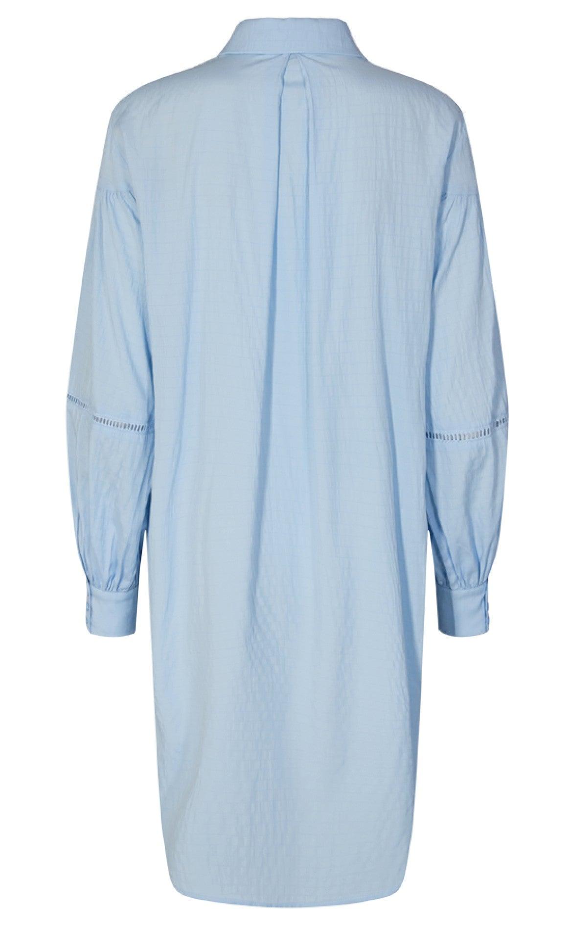 Freequent Kjole - Rhian - Chambray Blue