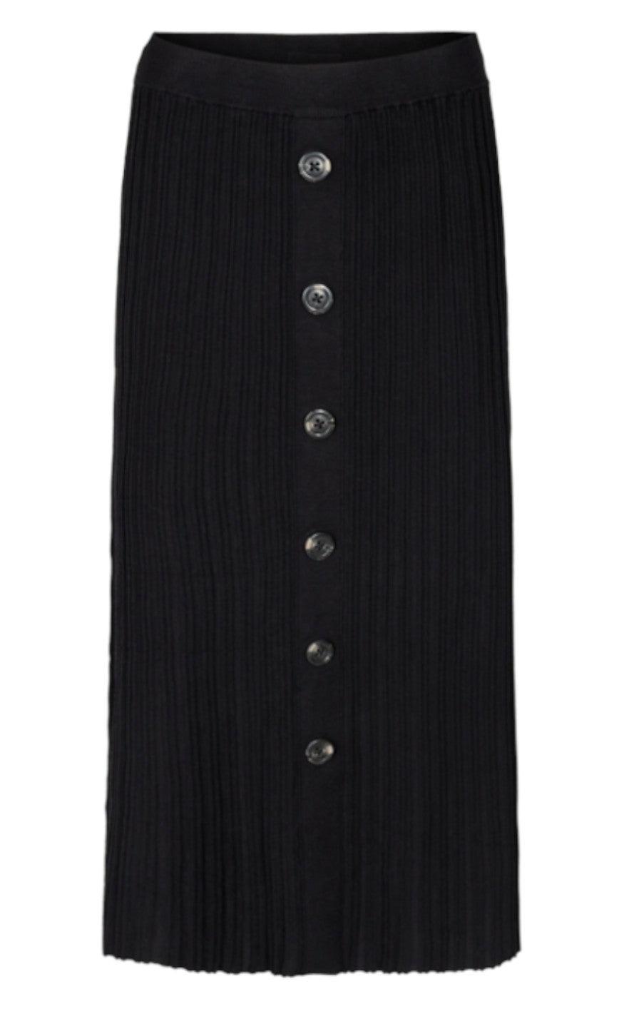 Freequent Nederdel - Ani - Black Solid